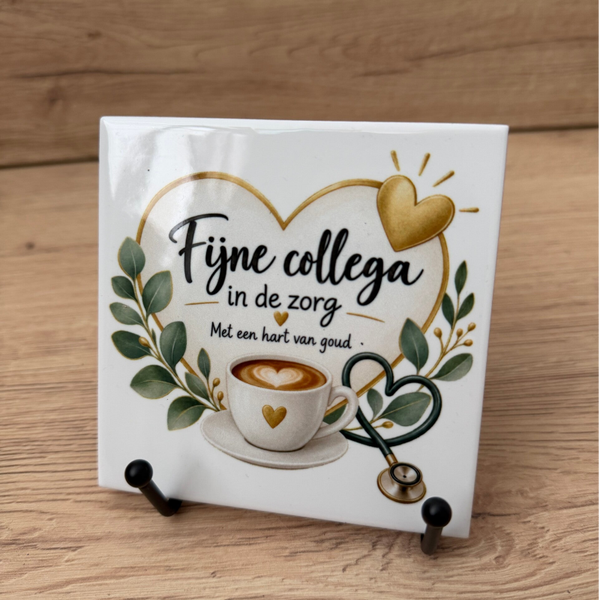 Fijne collega | Tegeltje