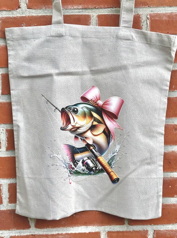 Katoenen tas met foto/print of tekst