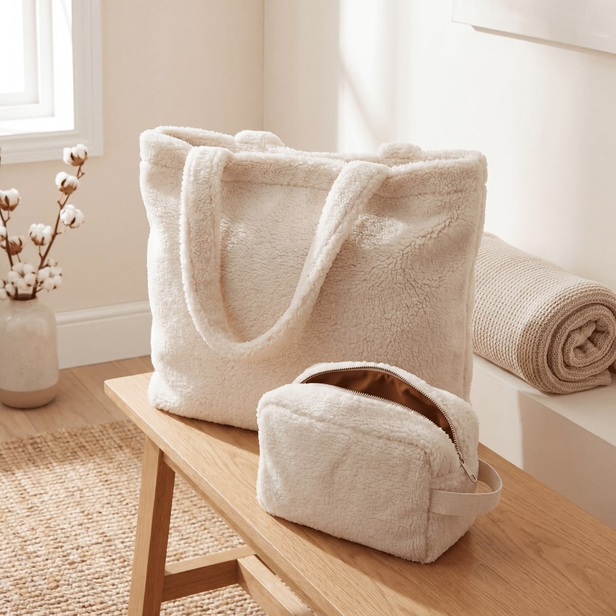 Mom bag + Luier etui | Teddy