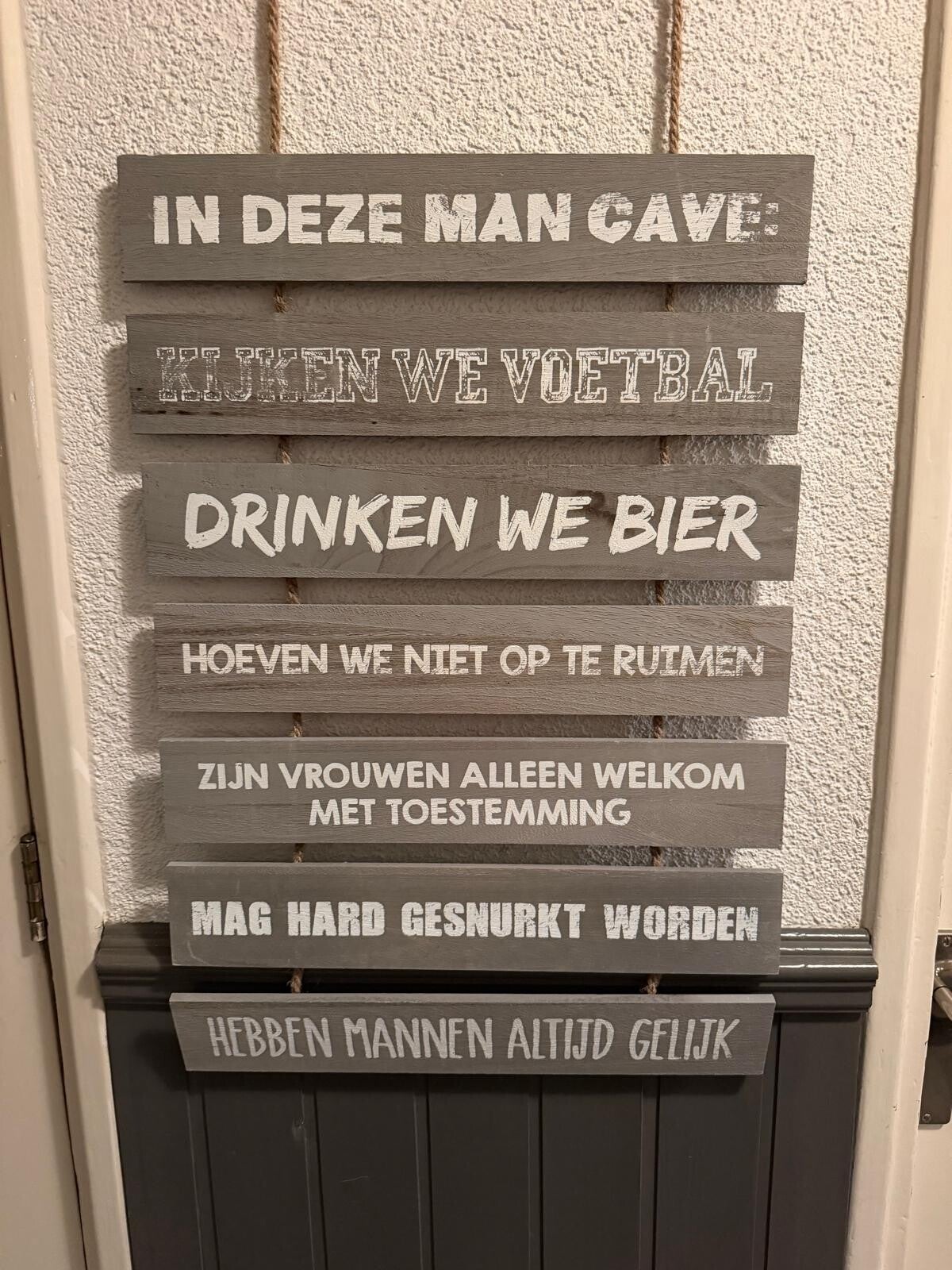 Tuinladder | In deze man Cave