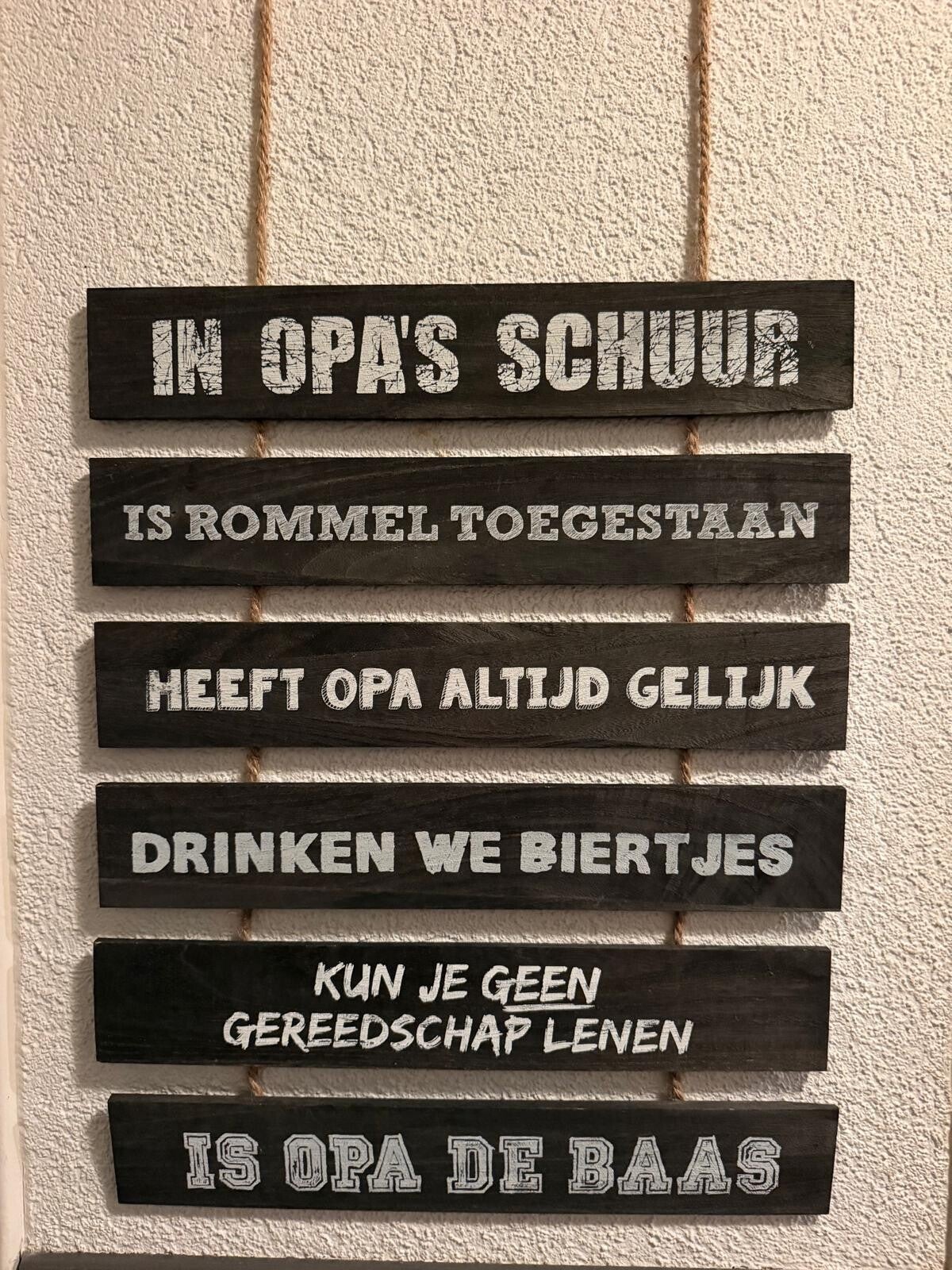 Tuinladder | in opa's schuur