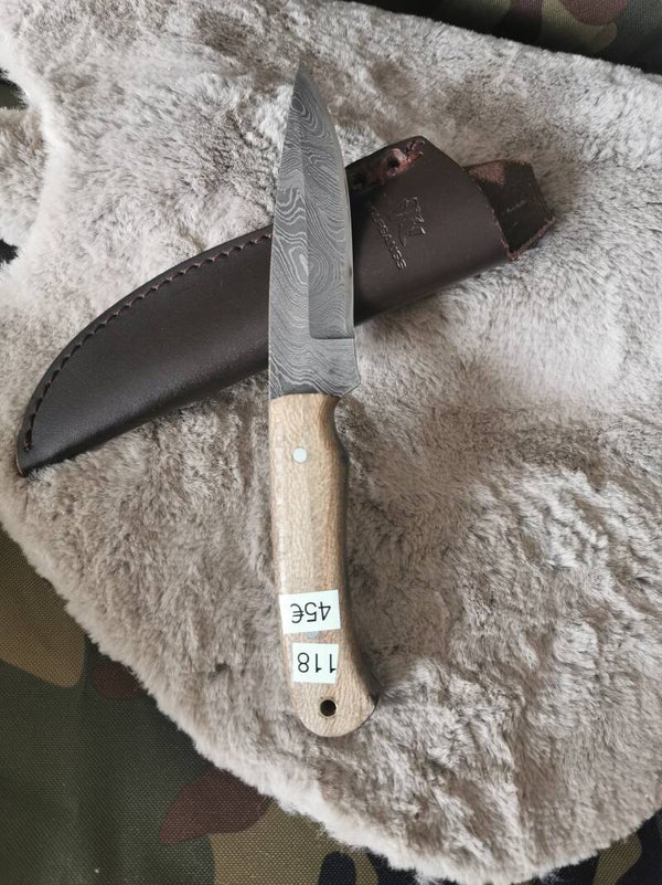 Messer DamastMesser Damast/Damastmesser/Outdoormesser(119)/Bushcraftmesser/Fulltangmesser/Camping/Outdoor Nr. 119