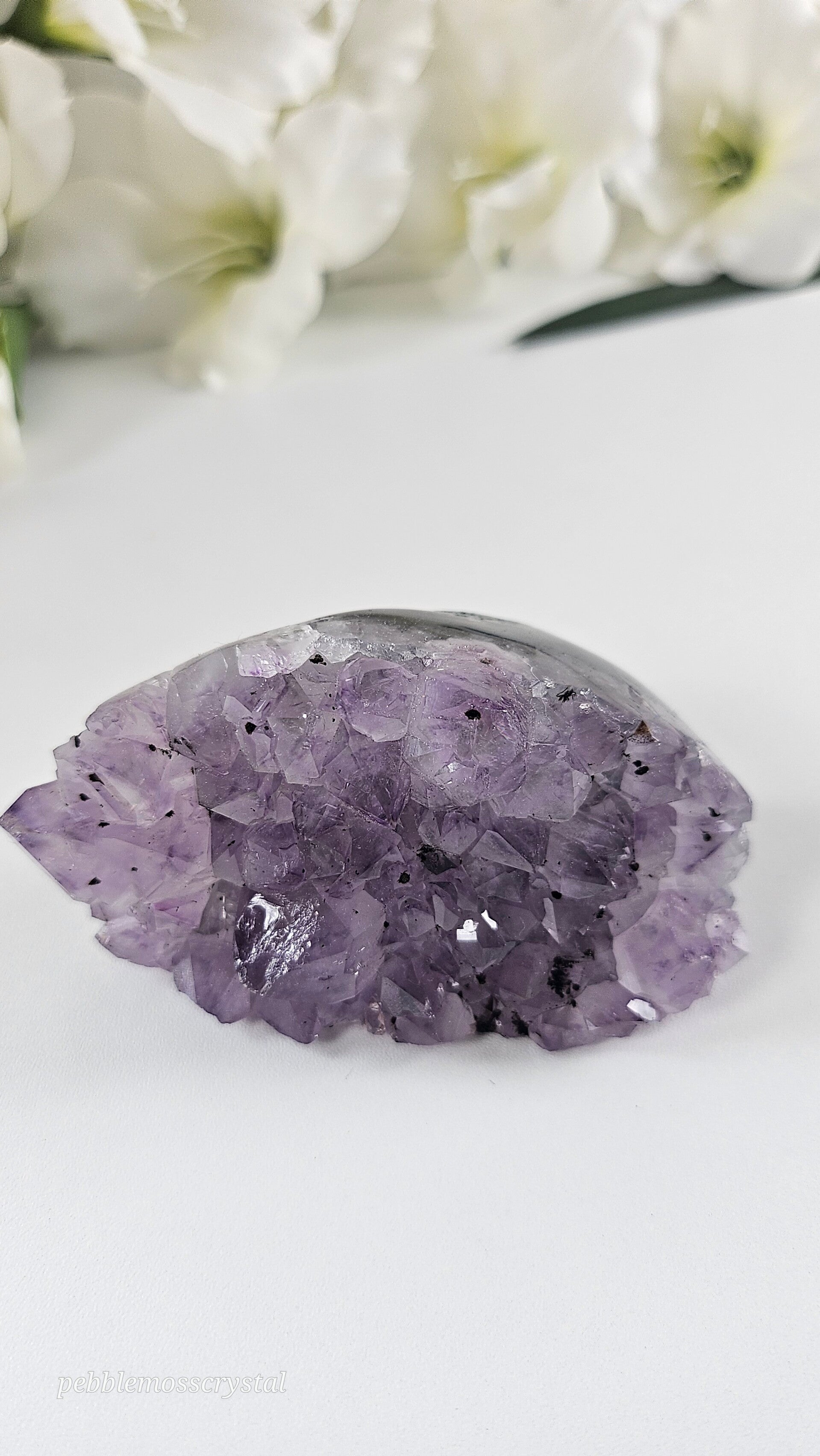 Amethyst Cluster, poliert, 15