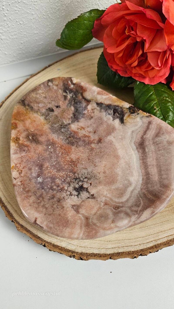 Pink Amethyst Schale