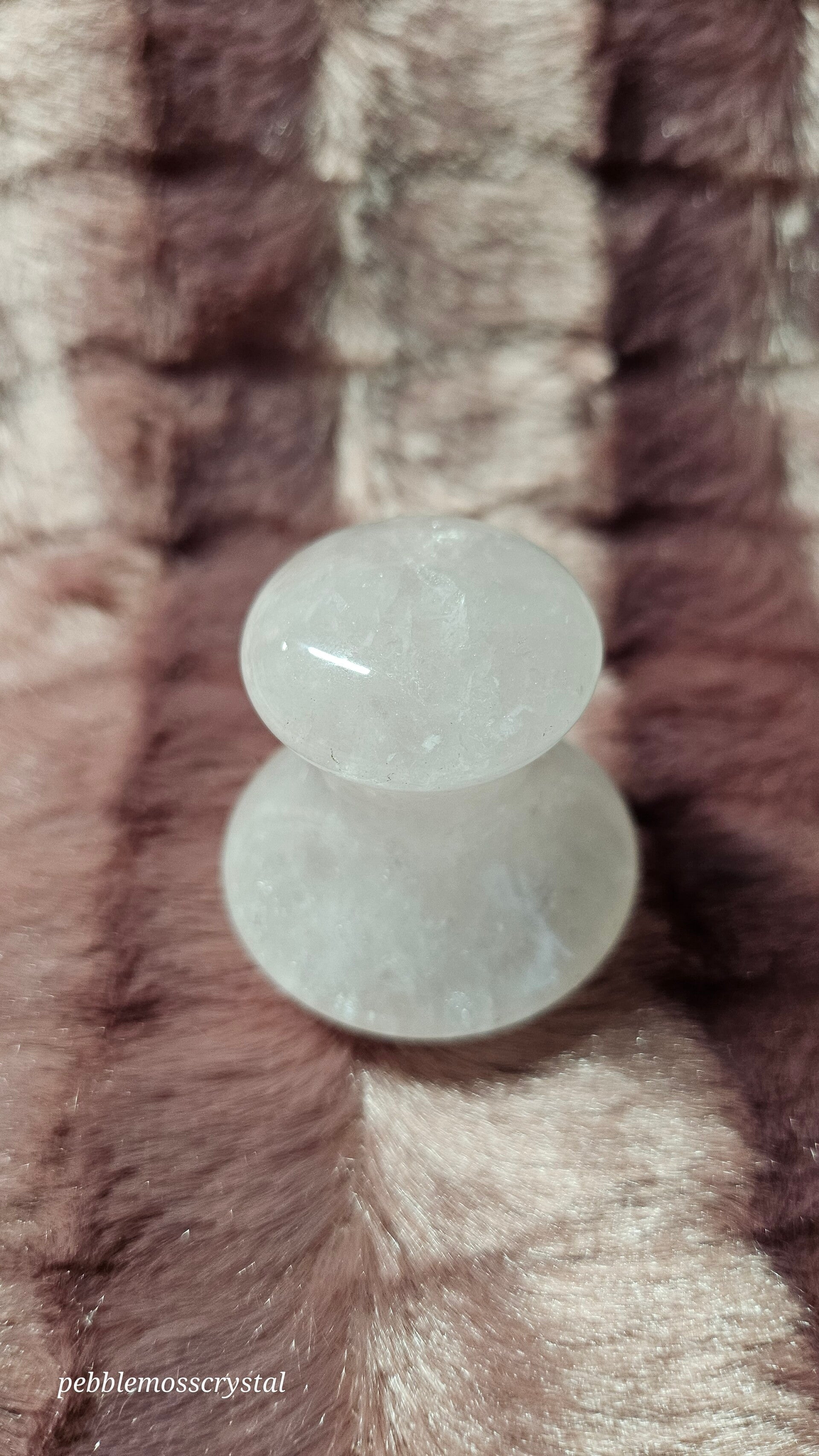 Gesichtsmassage Pilz Rosenquarz