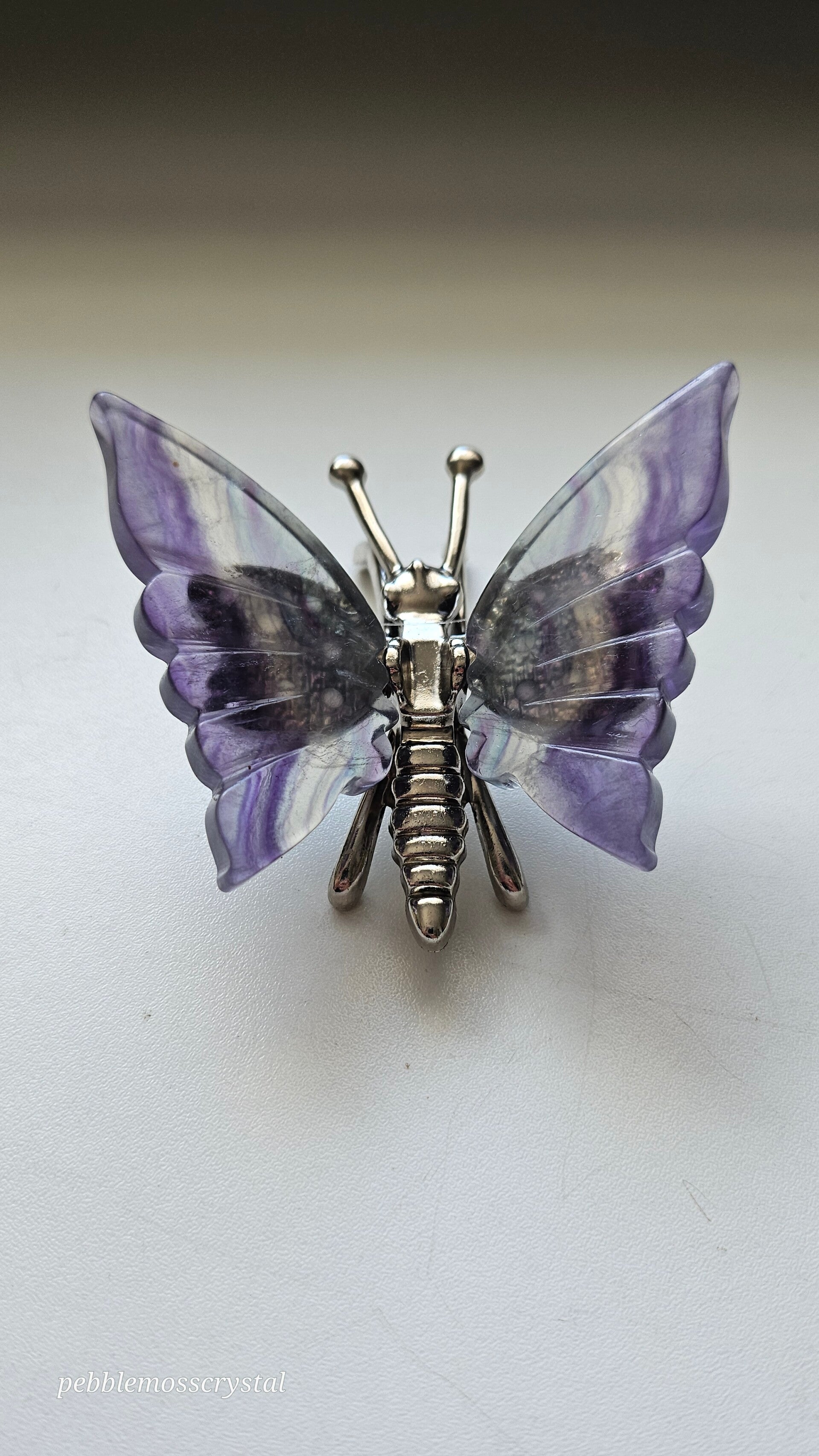 Schmetterling, Fluorit