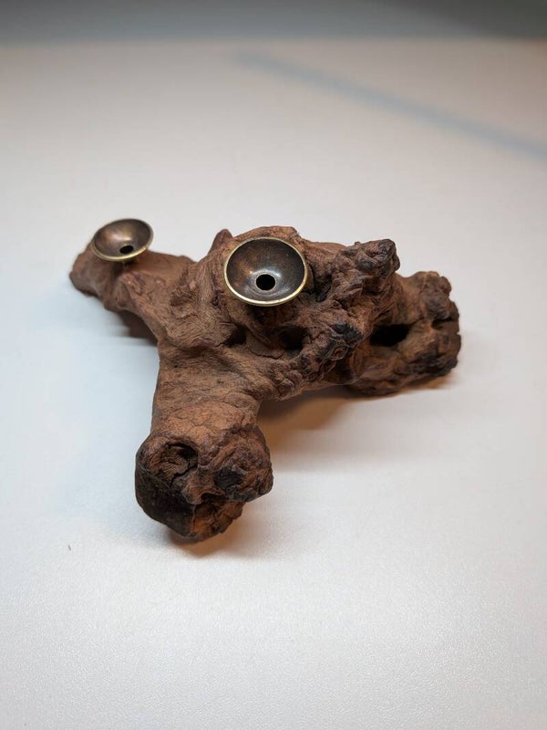 Holz Kugelhalter 2er