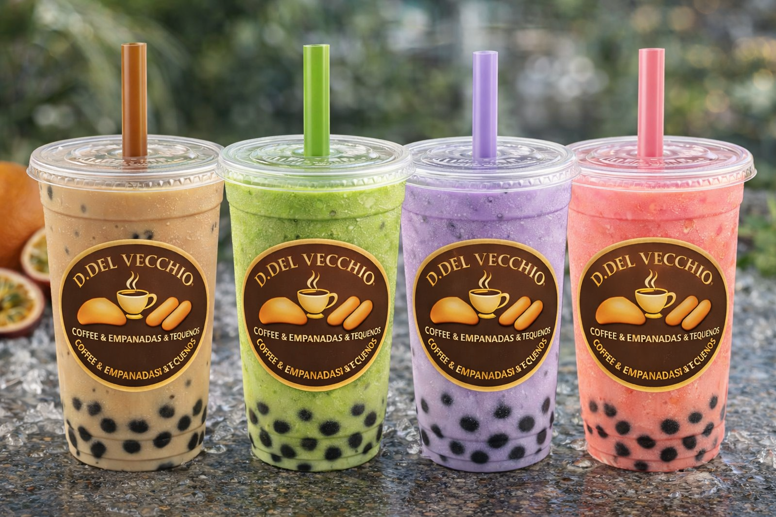 Boba 100 % Nutritivas 4 Sabores  /  100% Nutritious Boba 4 Flavors