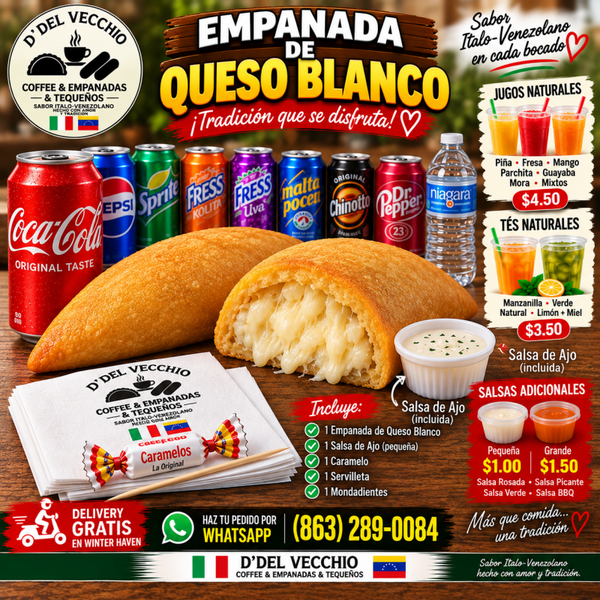 Empanadas Venezolanas de Queso