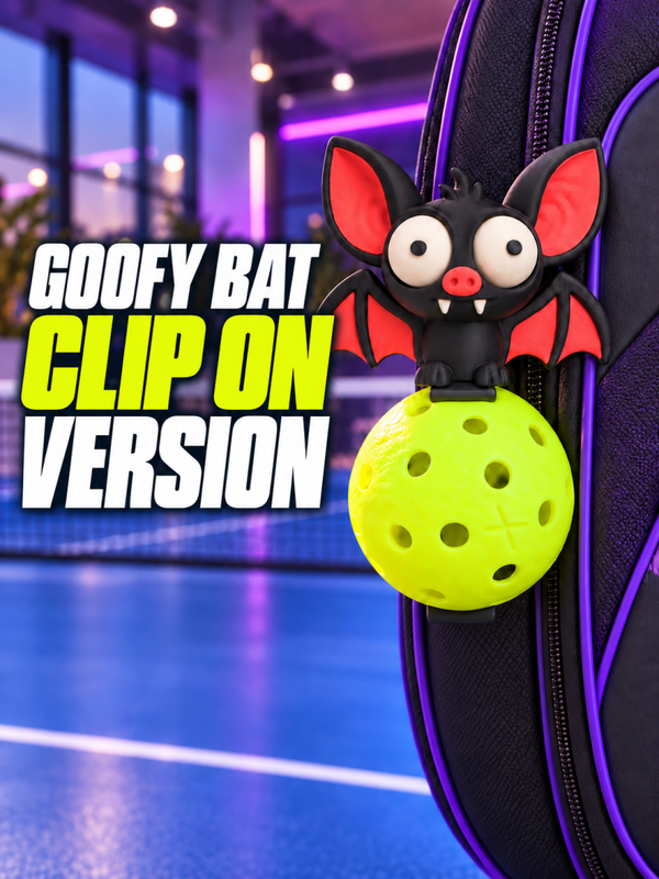 Goofy Bat Pickleball Holder Clip On Version