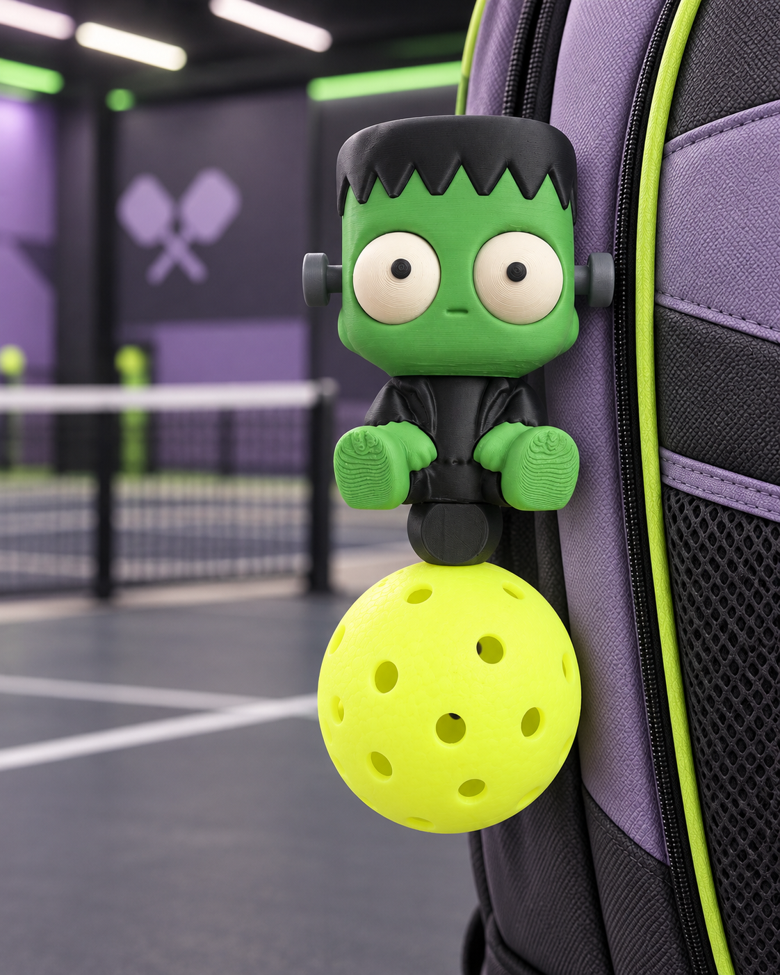 Goofy Frankenstein Pickleball Holder