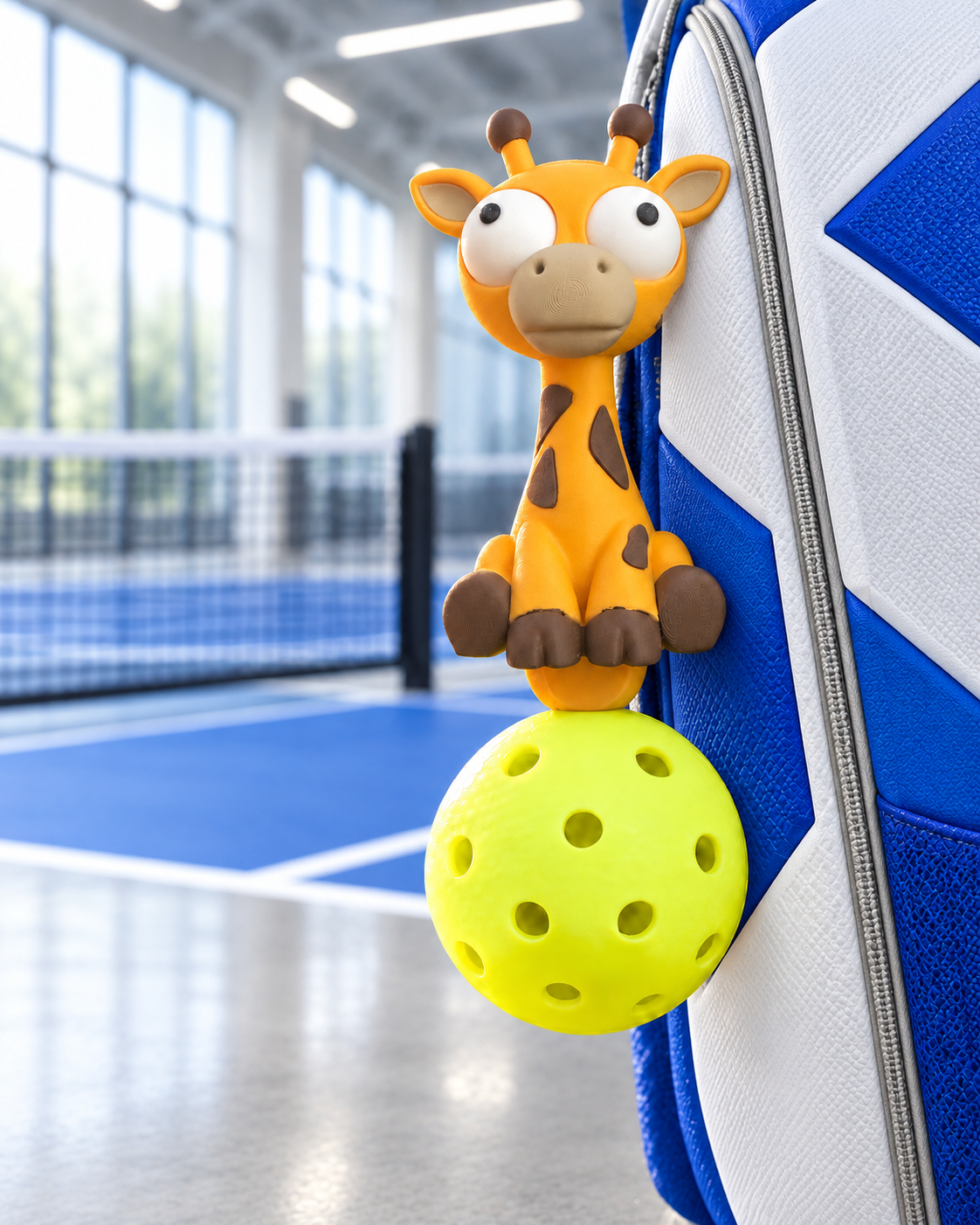 Goofy Giraffe Pickleball Holder