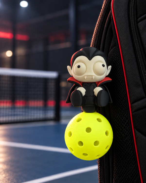 Goofy Vampire Pickleball Holder