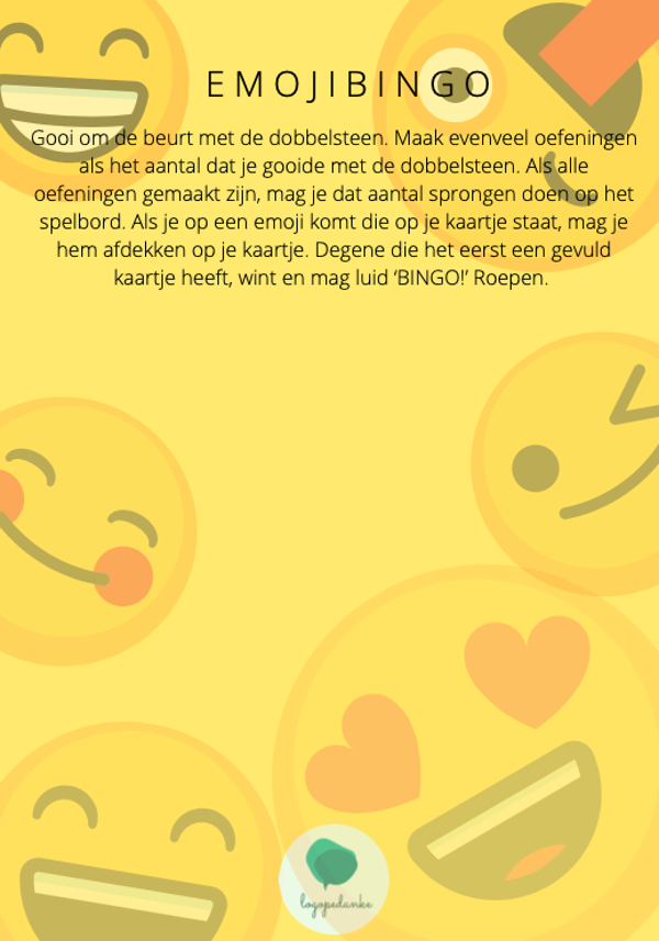 Emojibingo