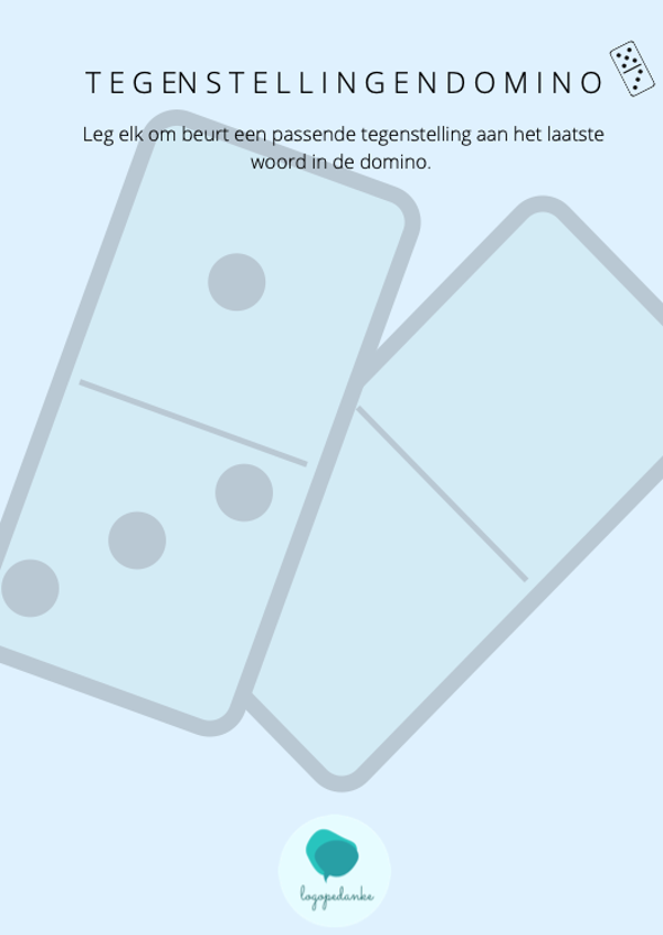 Tegenstellingendomino