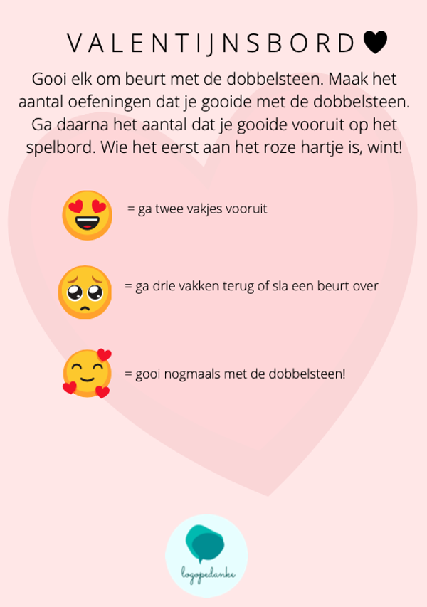 Valentijnsbord