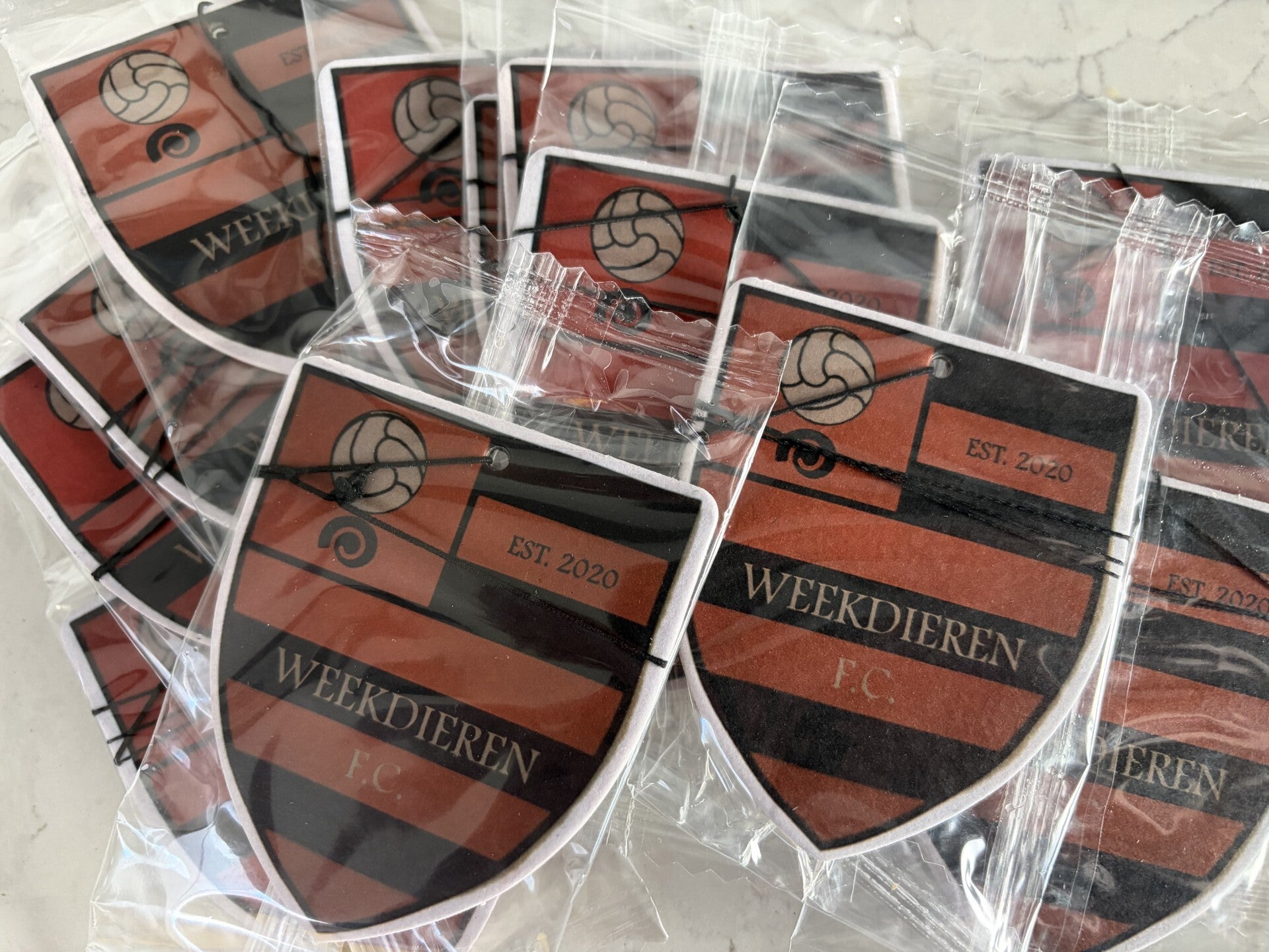Weekdieren F.C. - Auto parfum hanger