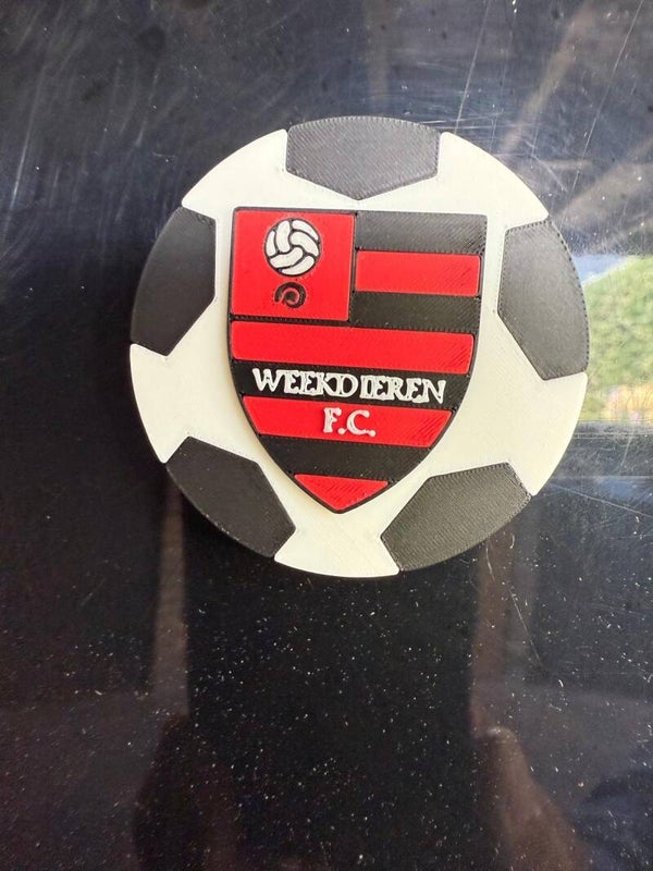 Weekdieren F.C. Koelkast Magneet