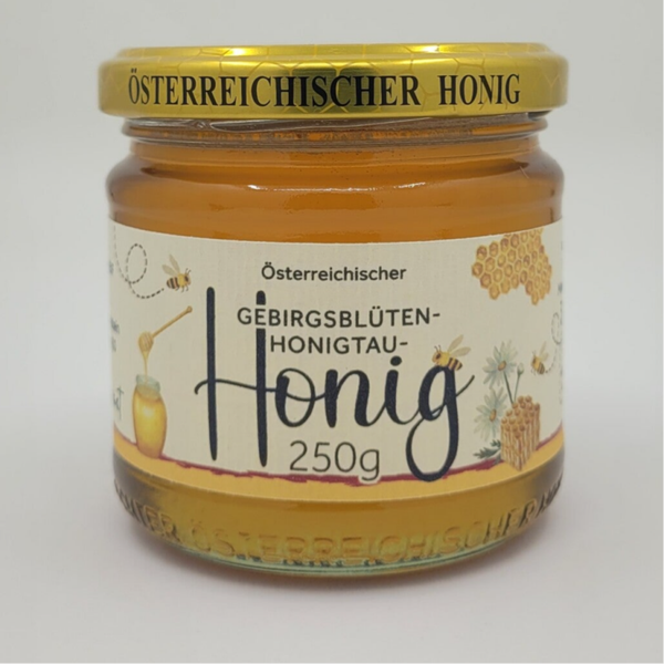 Gebirgs - Blüten- mit Honigtauhonig 250g