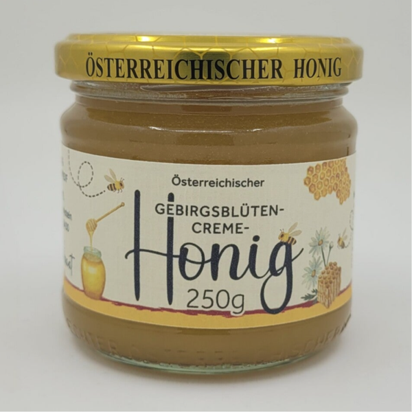 Gebirgs - Blüten- Cremehonig 250g