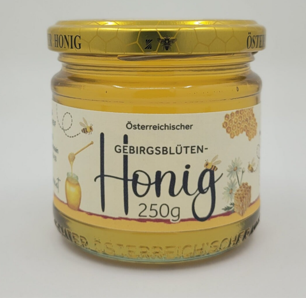 Gebirgs - Blüten- mit Alpenrosenhonig 250g