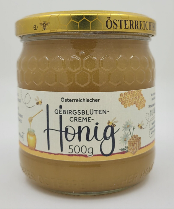 Gebirgs - Blüten- Cremehonig 500g
