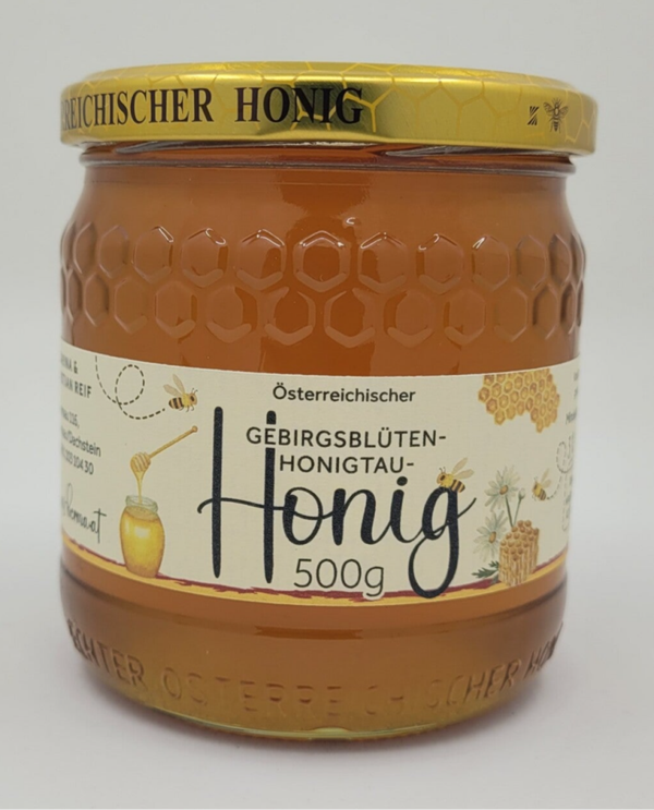 Gebirgs - Blüten- mit Honigtauhonig 500g