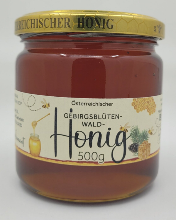 Blüten - mit Waldhonig Aualm 500g