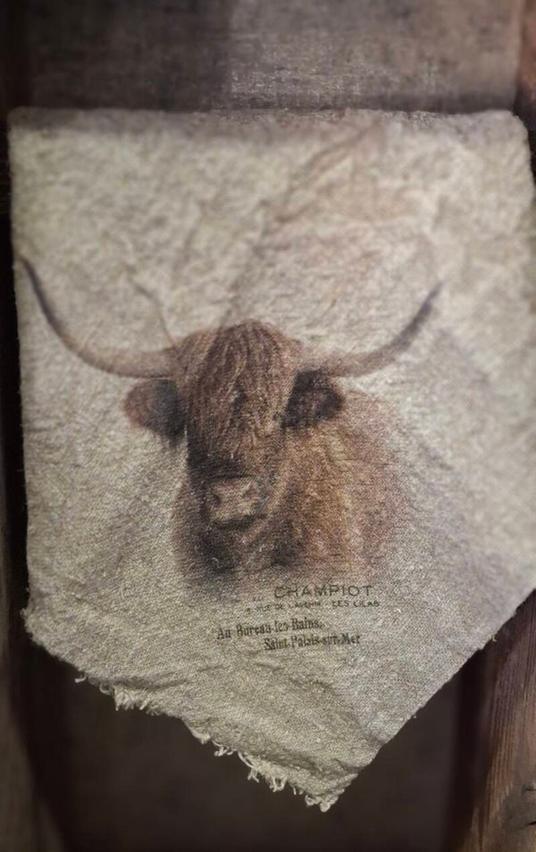 Shabby Doek Hooglander