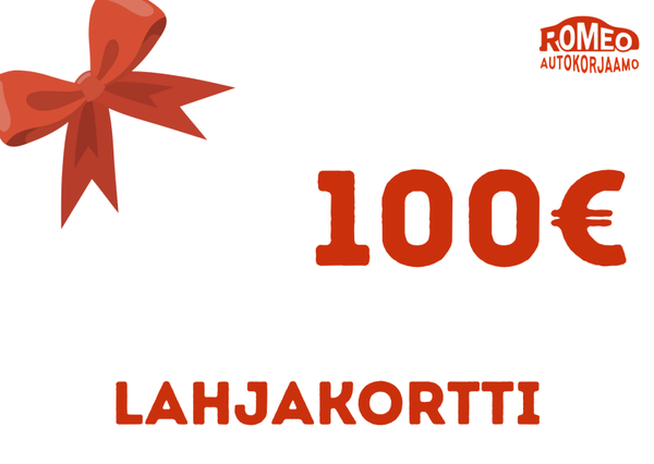 Lahjakortti 100€