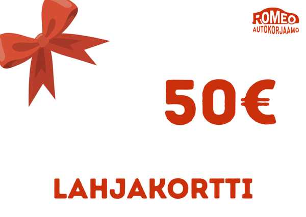 Lahjakortti 50€
