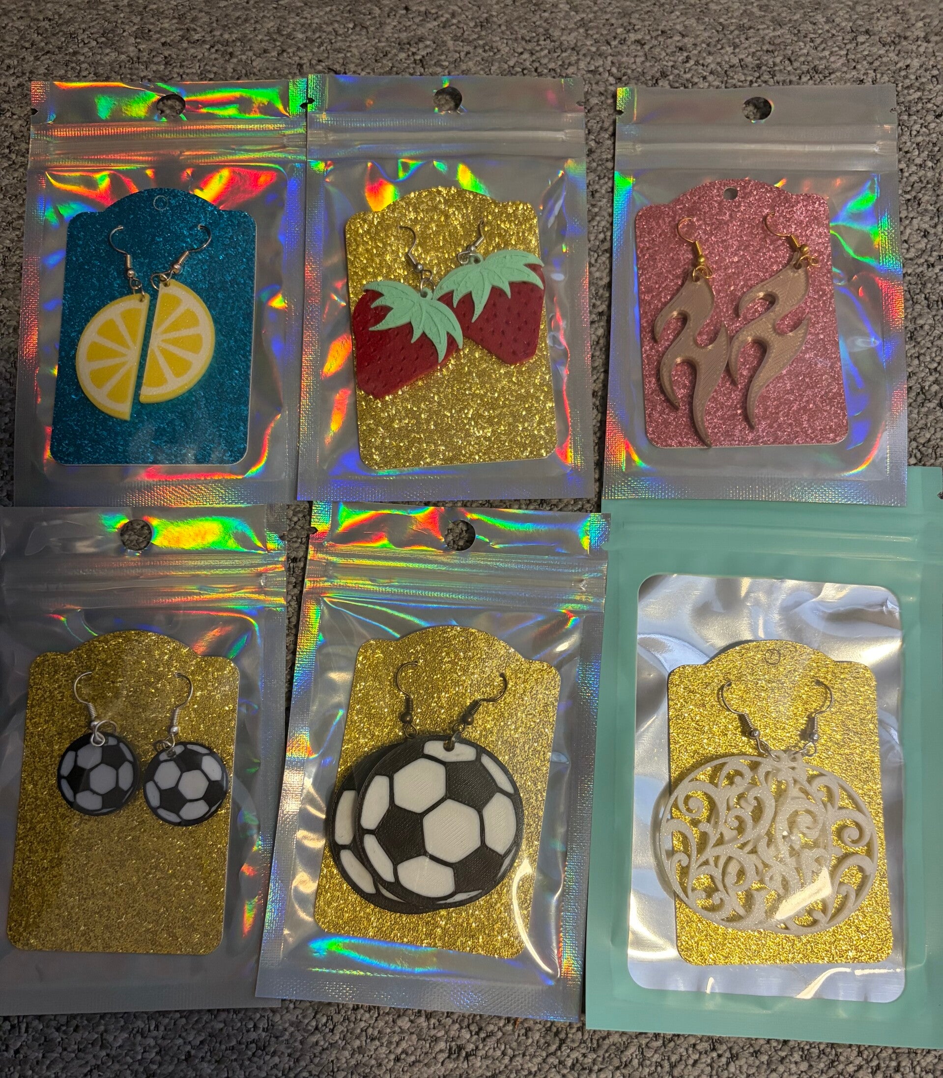 3D Printed Earrings
