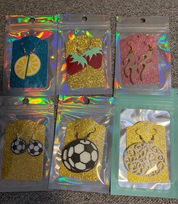 3D Printed Earrings