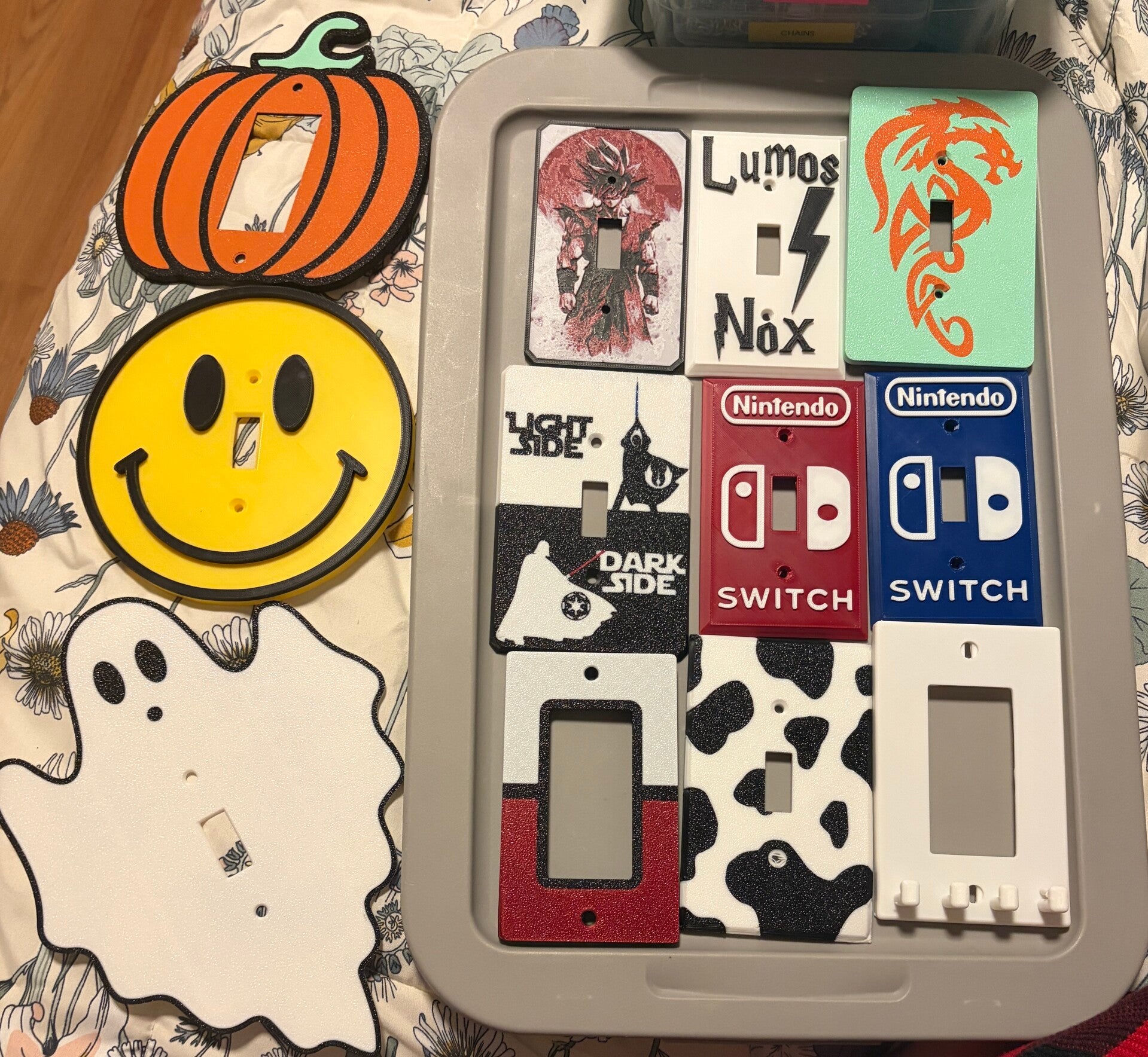 3D Printed Light Switch Covers
