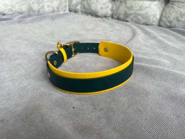 Zweischichtiges Biothane Hundehalsband Skyan