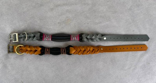 Verstellbares Tau Leder Halsband – Vielseitiger Stil