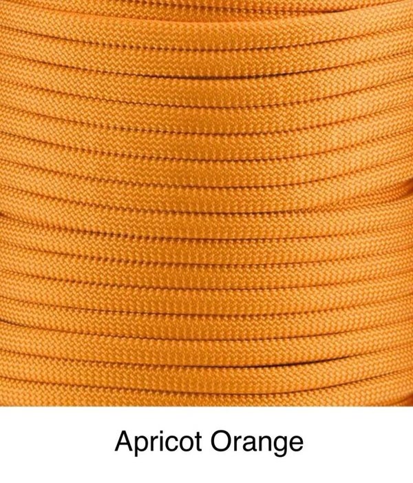 Verstellbare Tau-Leder Hundeleine - Apricot Orange