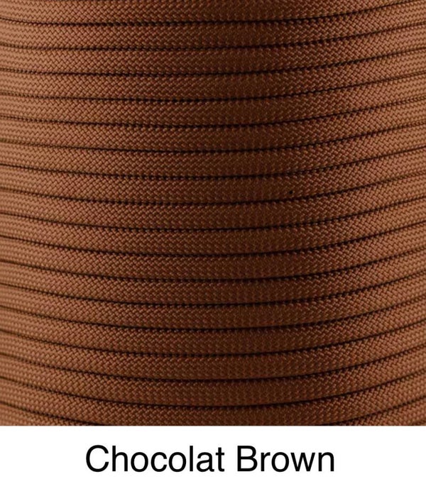 Verstellbare Tau-Leder Hundeleine - Chocolate Brown