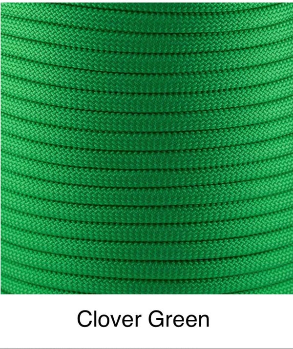 Verstellbare Tau-Leder Hundeleine - Clover Green