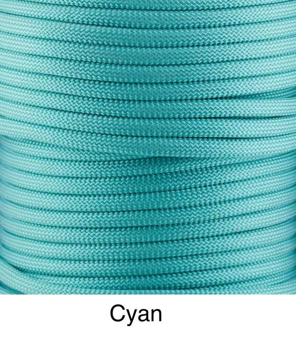 Verstellbare Tau-Leder Hundeleine - Cyan