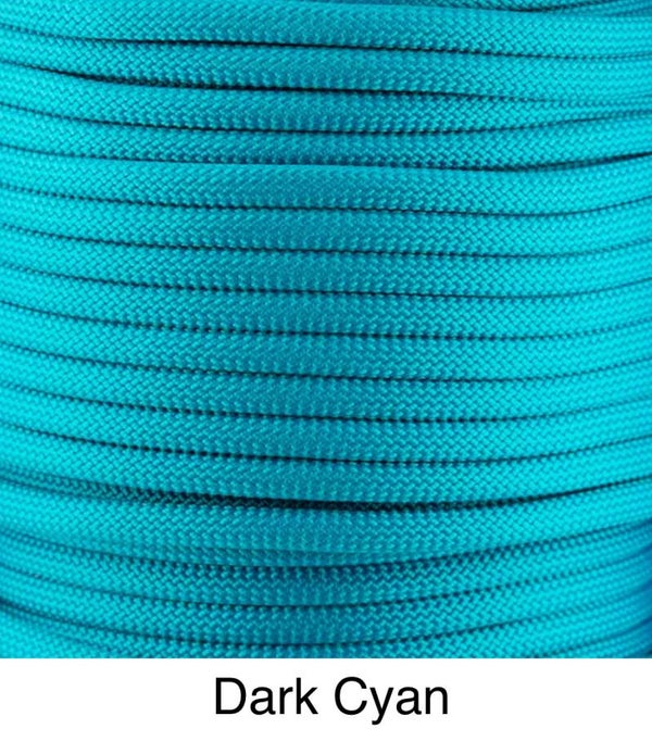 Verstellbare Tau-Leder Hundeleine - Dark Cyan