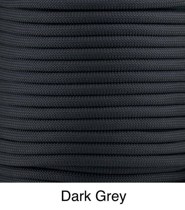 Verstellbare Tau-Leder Hundeleine - Dark Grey