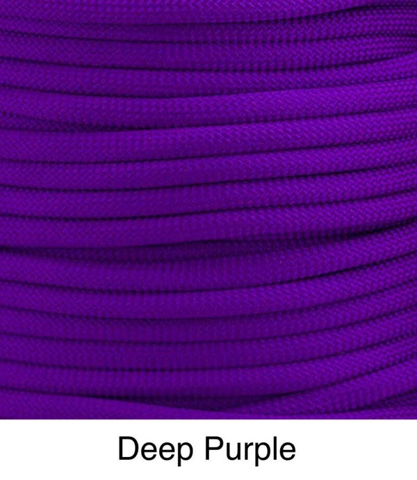 Verstellbare Tau-Leder Hundeleine - Deep Purple