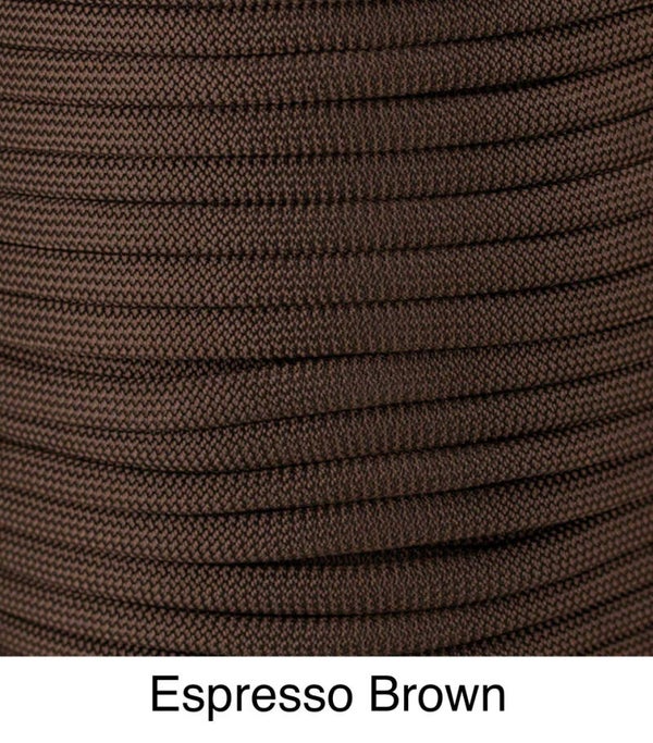 Verstellbare Tau-Leder Hundeleine - Espresso Brown