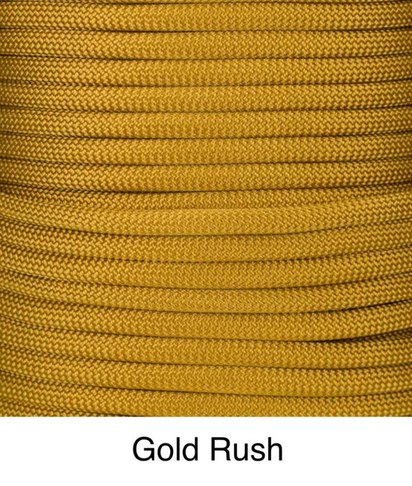 Verstellbare Tau-Leder Hundeleine - Gold Rush
