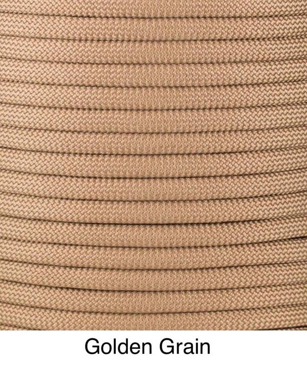 Verstellbare Tau-Leder Hundeleine - Golden Grain