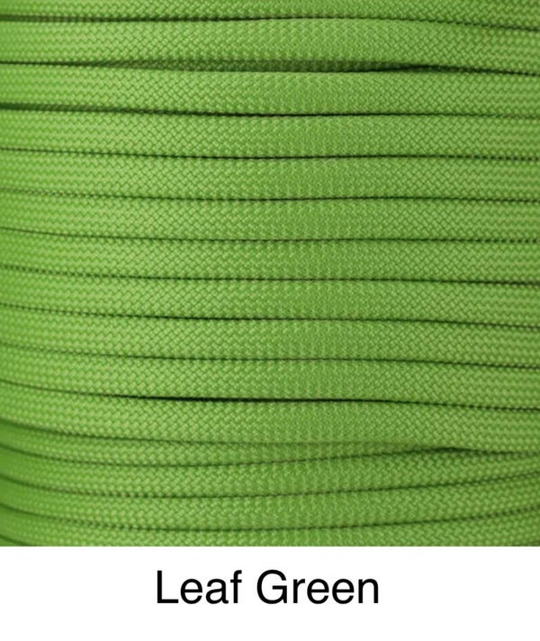 Verstellbare Tau-Leder Hundeleine - Leaf Green