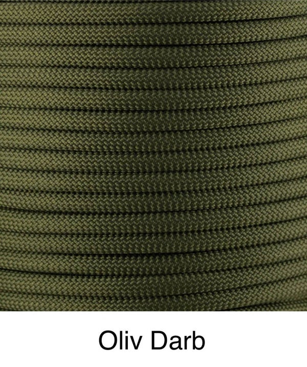 Verstellbare Tau-Leder Hundeleine - Oliv Darb