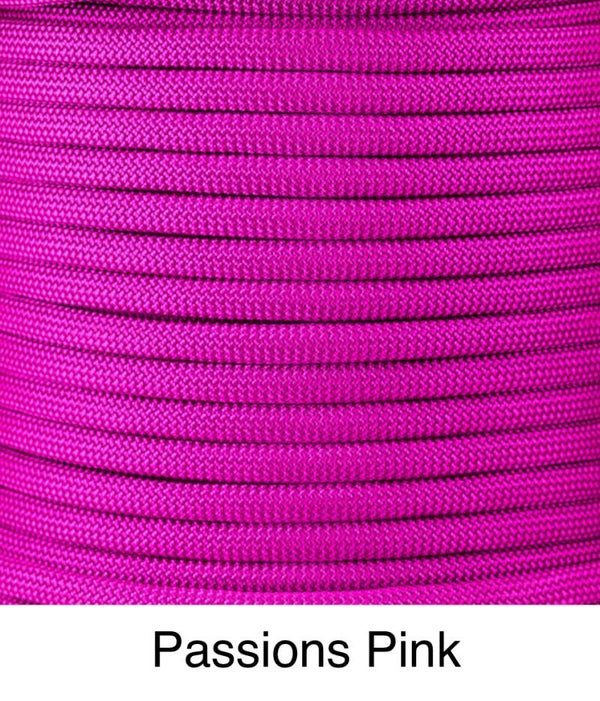 Verstellbare Tau-Leder Hundeleine - Passions Pink
