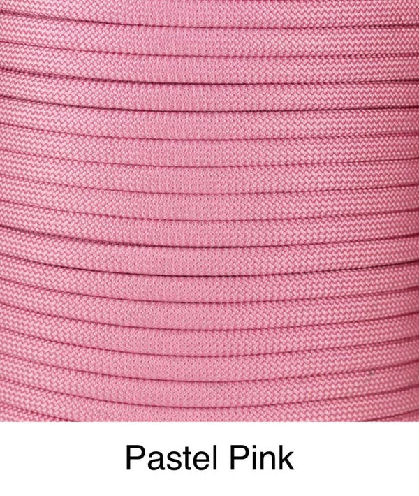 Verstellbare Tau-Leder Hundeleine - Pastel Pink